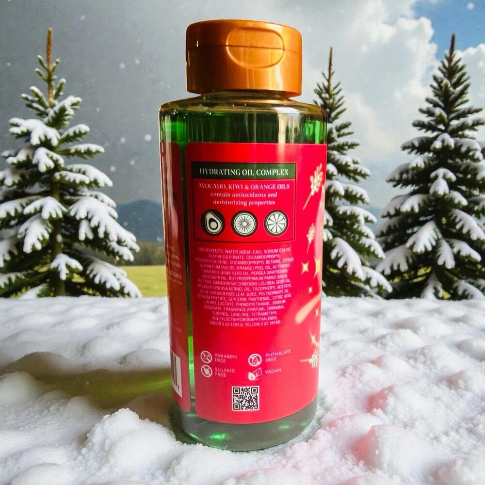 Tree Hut Mistletoe Magic Foaming Gel Body Shower Wash - 18 Fl. Oz. - New Sealed - Picture 4 of 6
